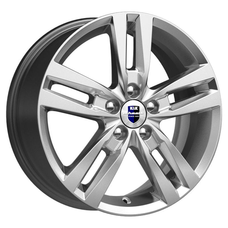 K&K Rassvet 6.5xR16/5x100 ET 48 Dia 56.1 Сильвер SK