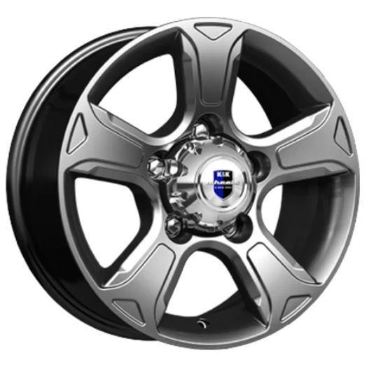 K&K Атлант 7xR16/5x139.7 ET 35 Dia 108.6 Блэк платинум