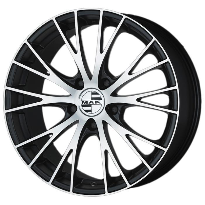 MAK Rennen 11xR19/5x130 ET 65 Dia 71.6 Ice Black