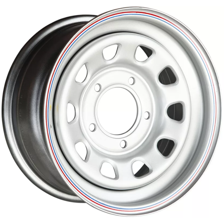 Off Road Wheels Niva 7xR15/5x139.7 ET 25 Dia 98.5 Silver