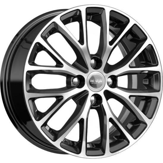 K&K КС782 6xR15/4x100 ET 48 Dia 54.1 Алмаз черный