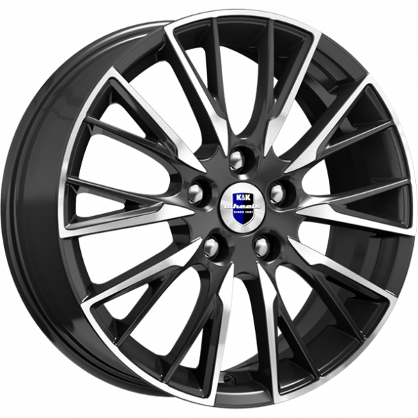 K&K Солт 6.5xR17/5x108 ET 50 Dia 63.3 Алмаз черный