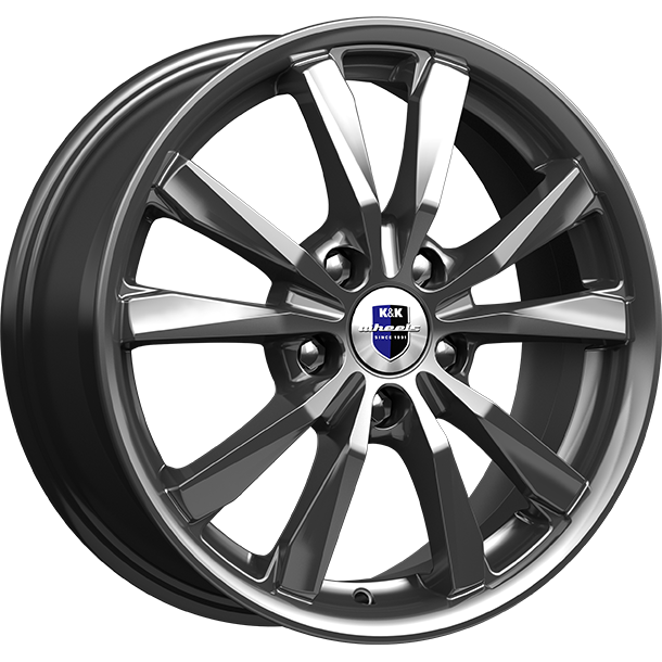 K&K Спайдер 6.5xR16/5x108 ET 50 Dia 63.3 Блэк платинум