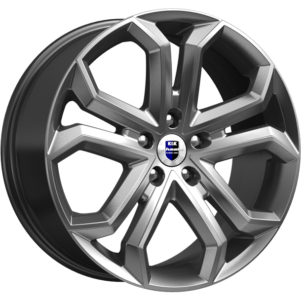 K&K Пандора 8.5xR19/5x110 ET 35 Dia 65.1 Дарк платинум