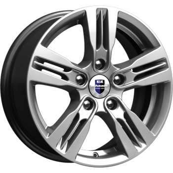 K&K Siberia 6.5xR15/5x105 ET 35 Dia 56.6 Дарк платинум