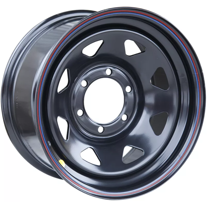 Off Road Wheels Toyota Hilux 2.5D/3.0D 8xR16/6x139.7 ET 10 Dia 110.1 Black