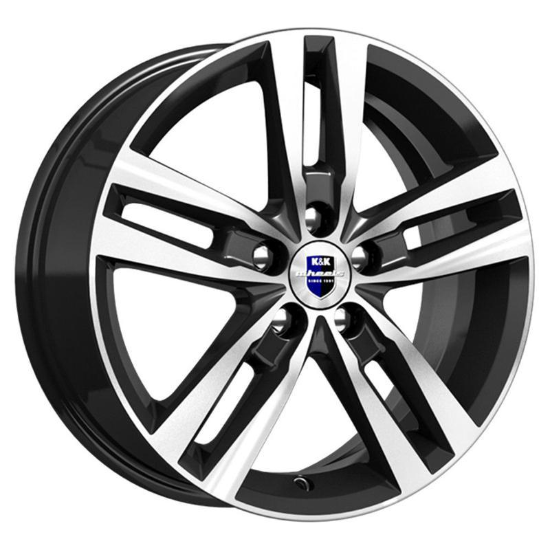K&K Rassvet 6.5xR16/5x100 ET 48 Dia 56.1 Алмаз черный SK