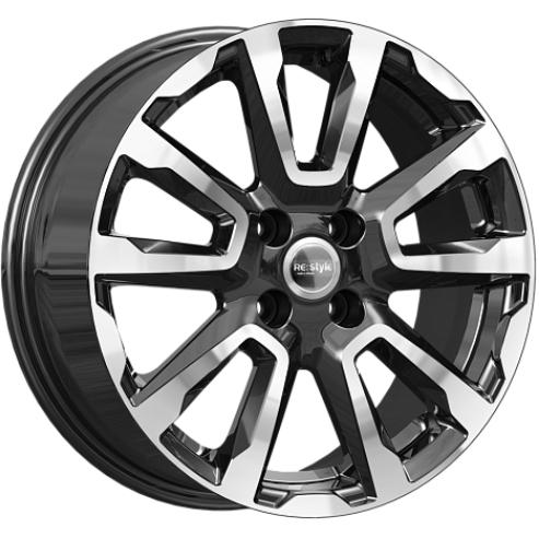 K&K КС1026 6.5xR16/4x100 ET 43 Dia 60.1 Алмаз черный