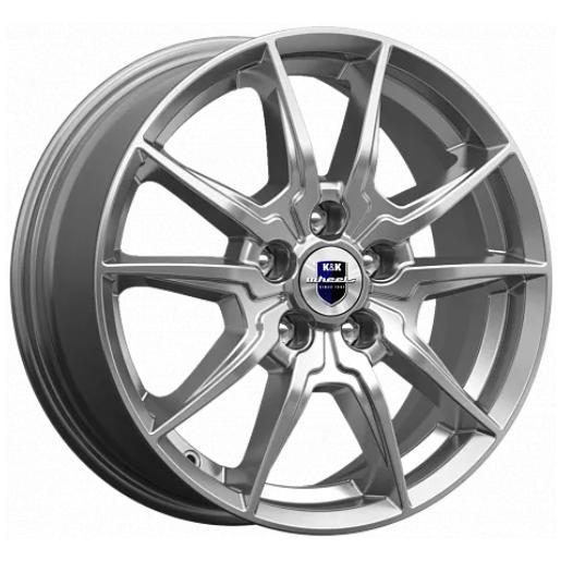 K&K Адамар 6.5xR16/5x105 ET 38 Dia 56.6 Дарк платинум