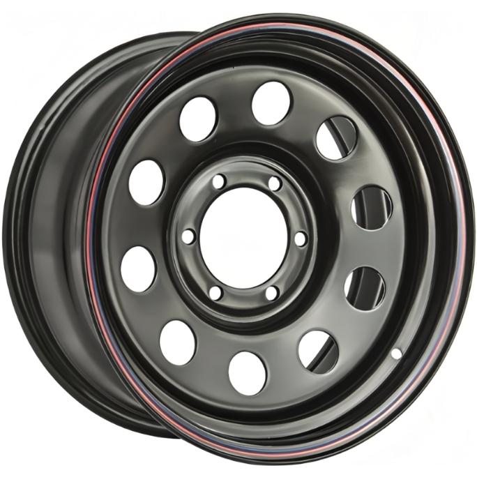 Off Road Wheels Nissan Navara 8xR17/6x114.3 ET 0 Dia 66.1 Black