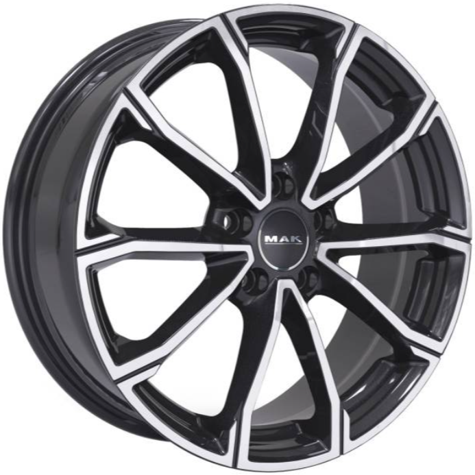 MAK DaVinci 6xR16/4x100 ET 45 Dia 56.1 Black mirror