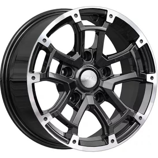 Скад Барахас 7xR16/5x139.7 ET 15 Dia 98.5 Алмаз