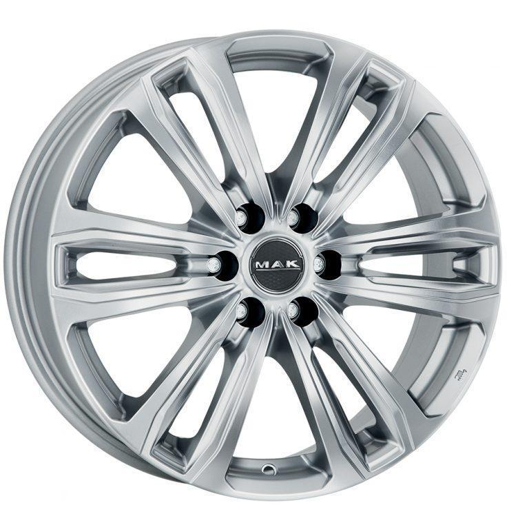 MAK Safari 6 8.5xR20/6x139.7 ET 20 Dia 106.1 Silver