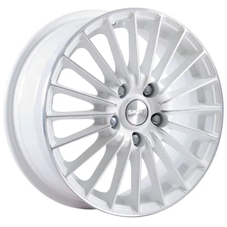 Скад Веритас 6xR15/5x100 ET 38 Dia 57.1 Алмаз белый