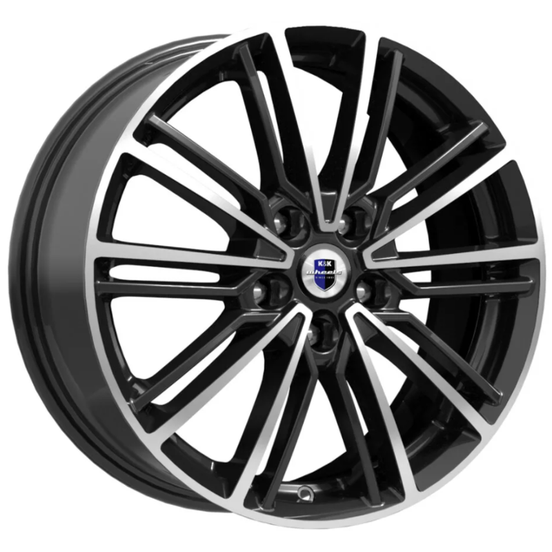 K&K Эрфурт 7xR17/4x100 ET 41 Dia 60.1 Алмаз черный