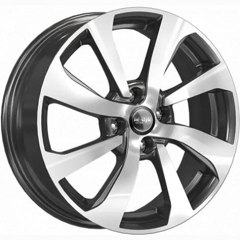 K&K КС893 6xR16/4x100 ET 50 Dia 60.1 Алмаз черный