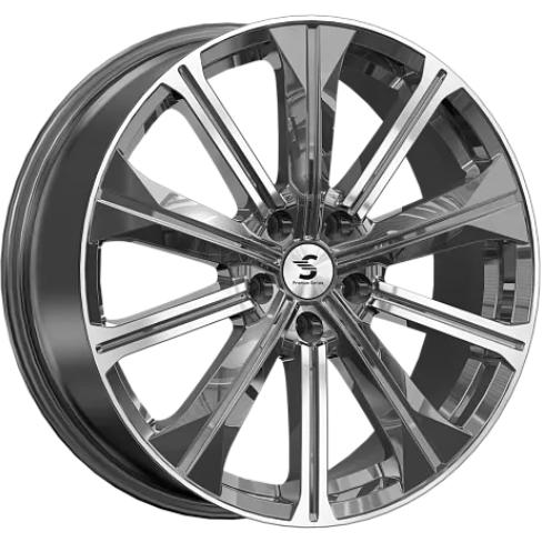 K&K КР013 7xR19/5x114.3 ET 40 Dia 64.1 Diamond gloss graphite