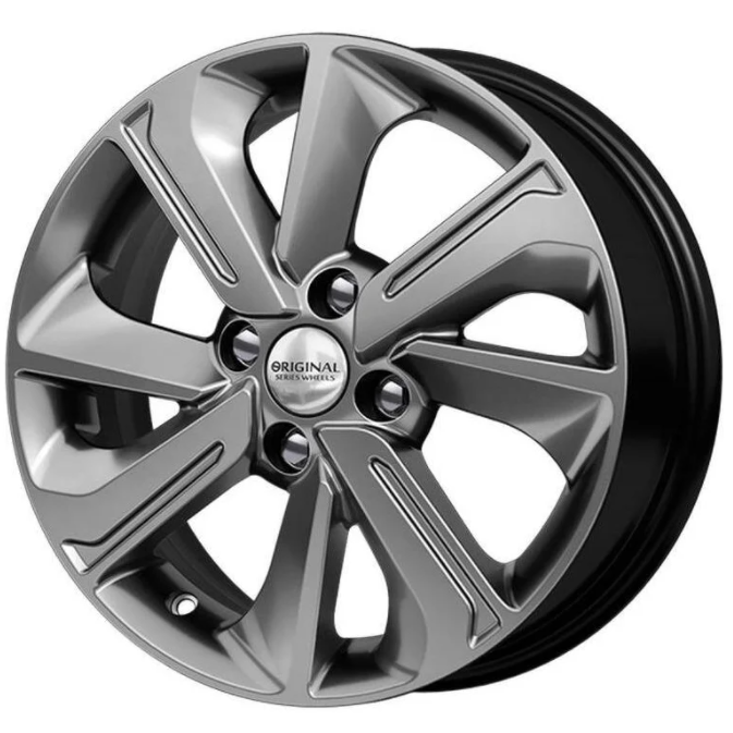 Скад KL-319 6xR15/4x100 ET 46 Dia 54.1 Графит