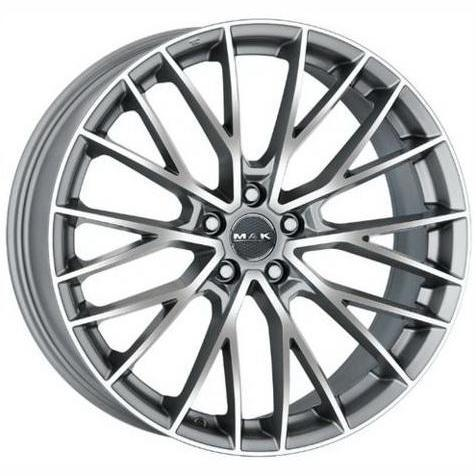 MAK Speciale-D 11.5xR22/5x112 ET 40 Dia 66.6 Graphite Mirror Face