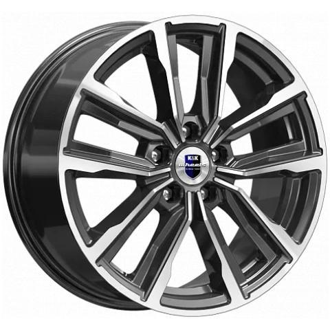 K&K Лацио 7.5xR17/5x114.3 ET 40 Dia 66.1 Алмаз черный