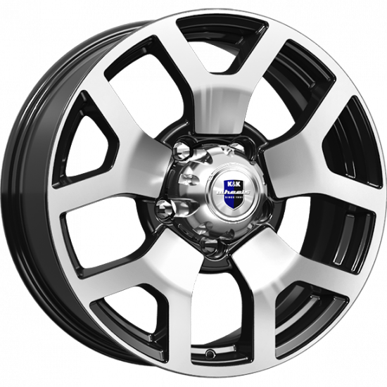 K&K Намиб 7xR18/5x139.7 ET 35 Dia 108.6 Алмаз черный