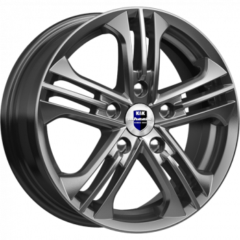 K&K Trinity 6xR15/5x114.3 ET 45 Dia 67.1 Дарк платинум