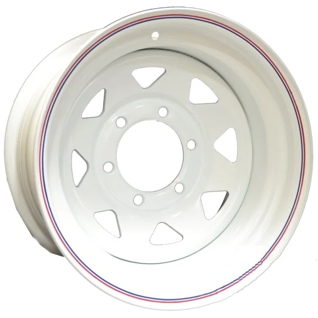 Off Road Wheels Nissan/Toyota 7xR16/6x139.7 ET 30 Dia 110.1 White