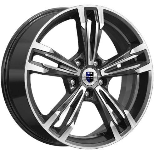 K&K Karrera Light 7xR18/5x114.3 ET 40 Dia 66.1 Алмаз черный