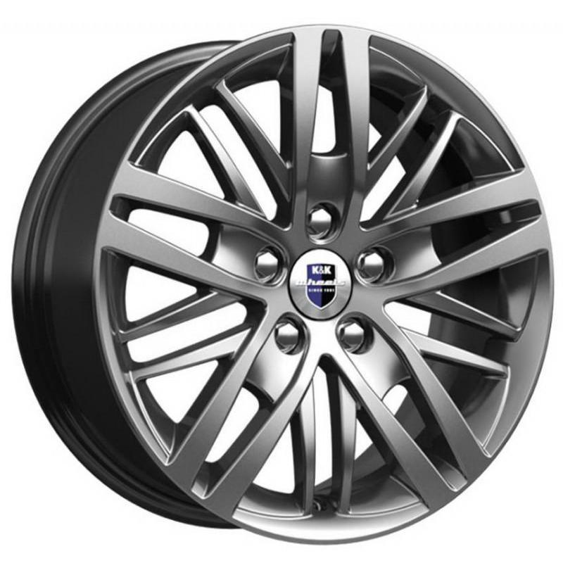K&K Fencer 7xR16/5x114.3 ET 40 Dia 67.1 Дарк платинум