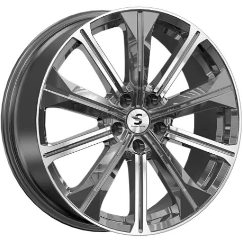 K&K KP013 7xR19/5x115 ET 45 Dia 70.1 Diamond gloss graphite