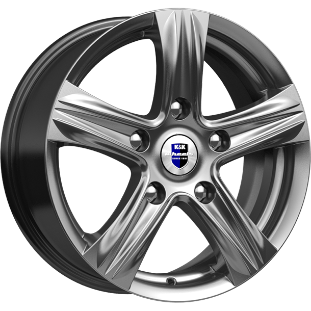 K&K Легион 6.5xR16/5x114.3 ET 39 Dia 60.1 Дарк платинум