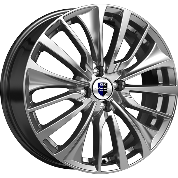K&K Flanker 6.5xR17/5x114.3 ET 33 Dia 67.1 Дарк платинум