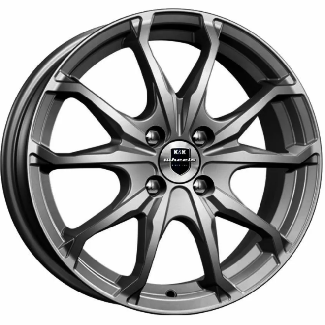 K&K Brent 6xR16/4x100 ET 49 Dia 54.1 Дарк платинум