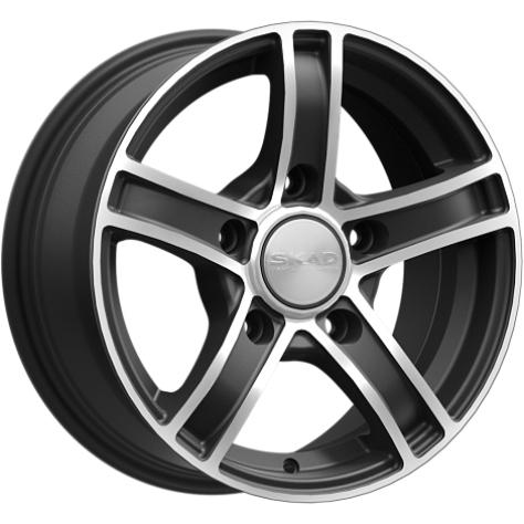 Скад Трофи 6.5xR15/5x139.7 ET 40 Dia 98.5 Алмаз бархат