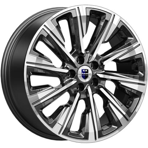 K&K Галего 7.5xR19/5x114.3 ET 39 Dia 66.1 Алмаз черный