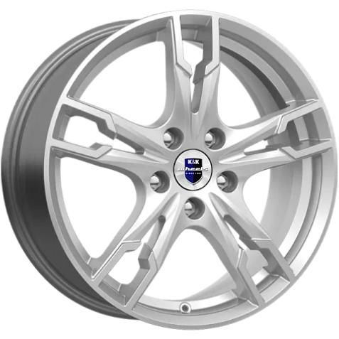 K&K Солар 7xR17/5x112 ET 45 Dia 66.6 Сильвер SK