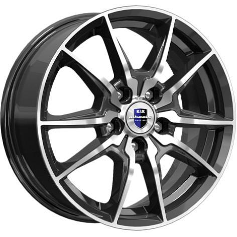 K&K Адамар 6.5xR16/5x108 ET 50 Dia 63.3 Алмаз черный SK