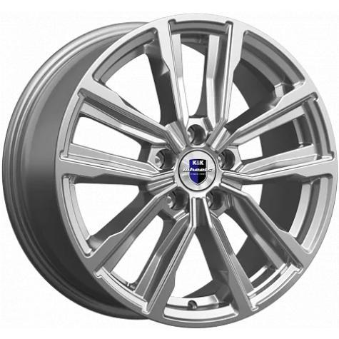K&K Лацио 7.5xR17/5x114.3 ET 45 Dia 60.1 Дарк платинум