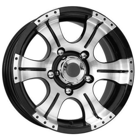 K&K Байконур 7xR15/6x139.7 ET 5 Dia 110.1 Алмаз черный