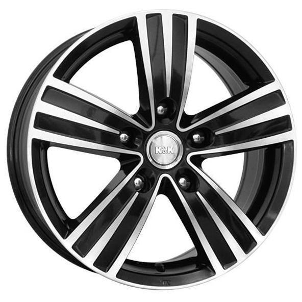 K&K да Винчи 6.5xR16/5x108 ET 50 Dia 63.3 Алмаз черный