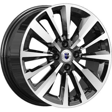 K&K Эрман 6.5xR16/4x100 ET 40 Dia 67.1 Алмаз черный