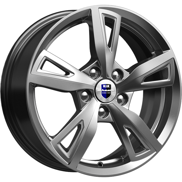K&K Фишт 6.5xR16/5x100 ET 38 Dia 57.1 Дарк платинум