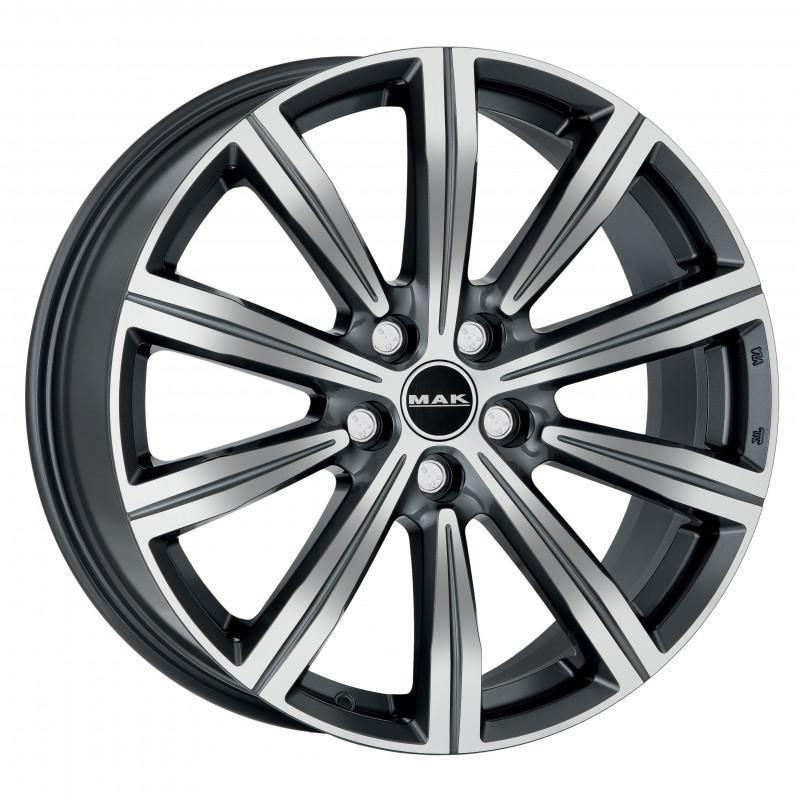 MAK Birmingham 8xR19/5x108 ET 45 Dia 63.3 Gunmetal Mirror Face