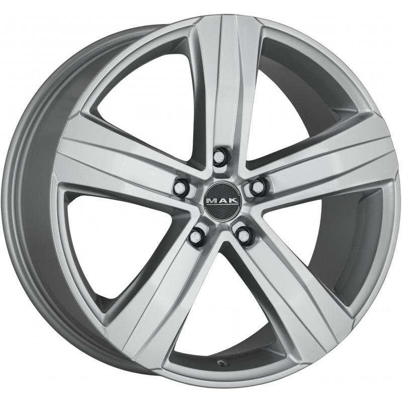 MAK Stone 5 T 7xR17/5x112 ET 55 Dia 66.6 Silver