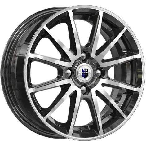 K&K Квант 5.5xR14/4x98 ET 35 Dia 58.6 Алмаз черный