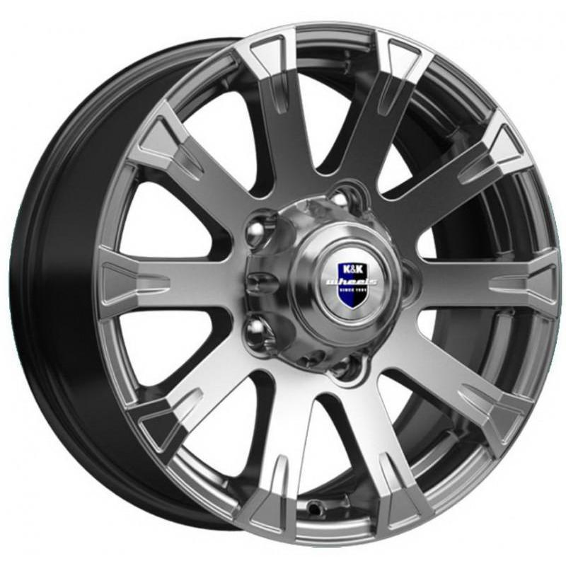 K&K Байкал 7xR16/5x139.7 ET 35 Dia 98 Дарк платинум