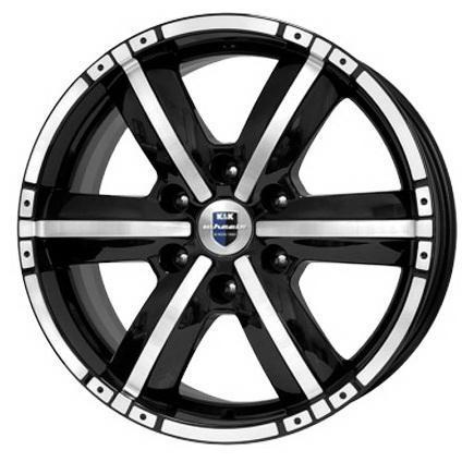 K&K Окинава 7.5xR17/6x139.7 ET 30 Dia 106.1 Алмаз черный