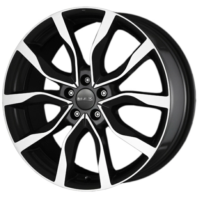MAK Wolf 8xR18/5x110 ET 40 Dia 65.1 Black mirror