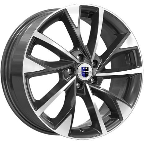 K&K Роквуд 7xR17/5x114.3 ET 38 Dia 67.1 Алмаз черный