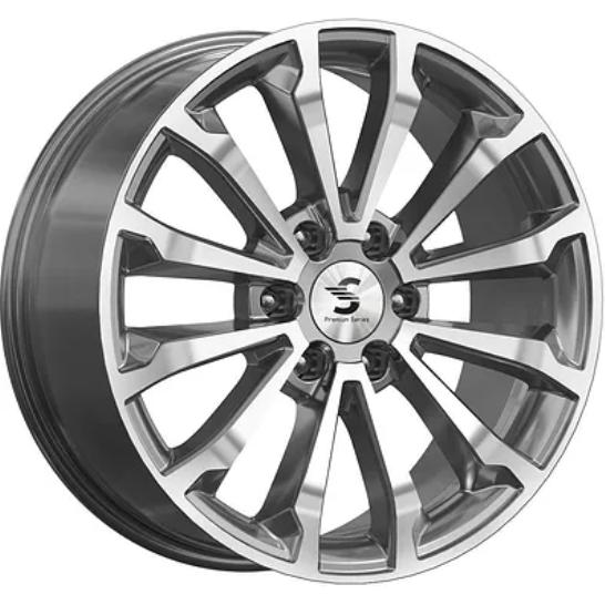 K&K KP006 8.5xR20/6x139.7 ET 27 Dia 77.8 Алмаз графит